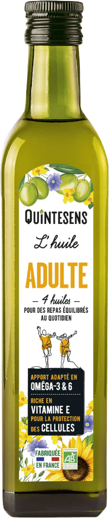 Quintesens- Huile Comestibles Bébé naturel 250 ml - Made in France :  : Epicerie