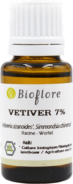 Vetiver Diluted at 7% Essentiel Oil