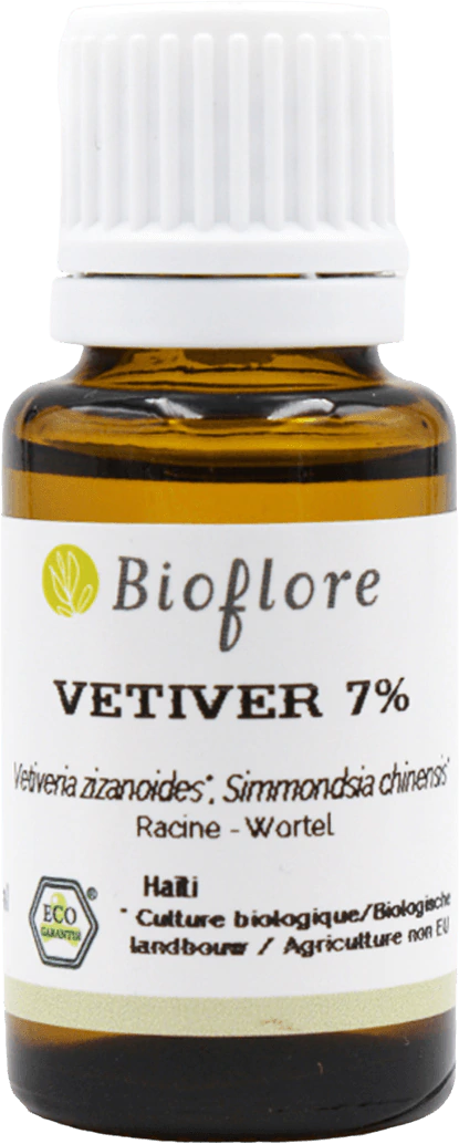 Vetiver Diluted at 7% Essentiel Oil
