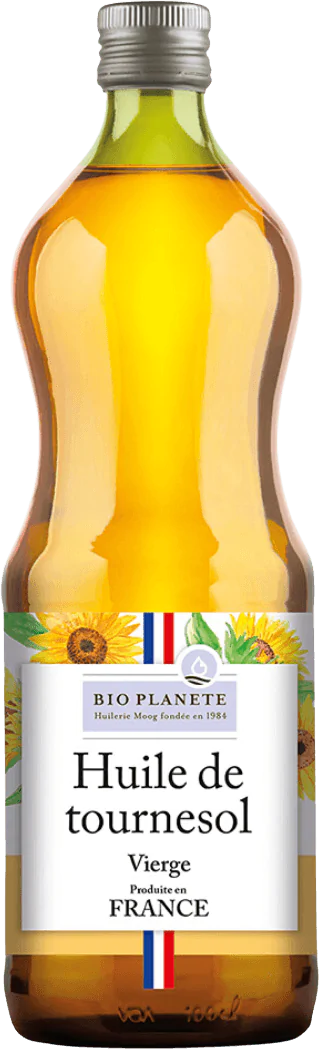 Virgin sunflower oil France Organic