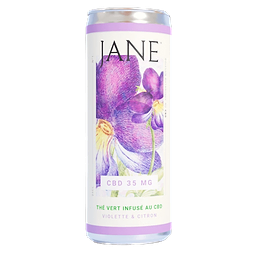 Thé Vert Citron Violette & CBD