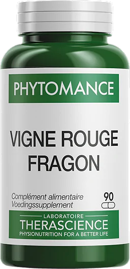 Phytomance Vigne rouge Fragon 90 Capsules