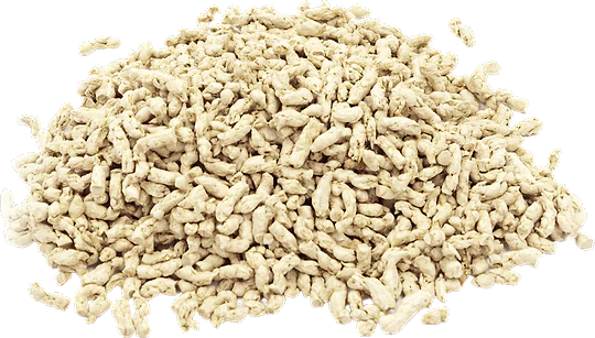 Pea protein granules in bulk Organic