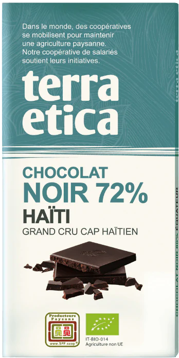 Chocolat Noir 72% Haïti