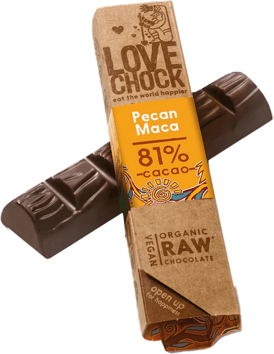 Barre De Chocolat Noir Pécan & Maca