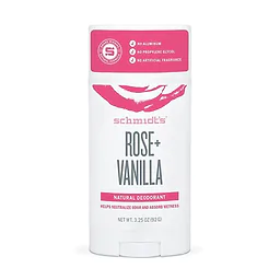 Natural Deodorant Stick Rose & Vanilla