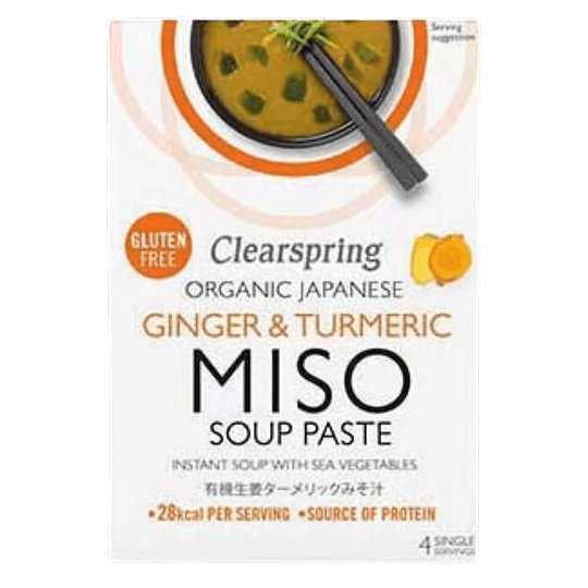 Miso Ginger Turmeric Soup Organic