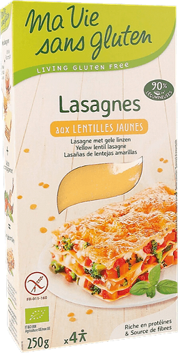 Lasagne Lentilles Jaunes