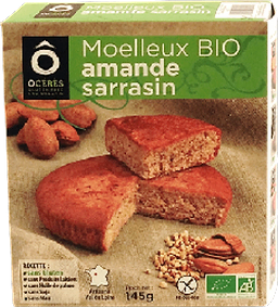 Almond Buckwheat Moelleux