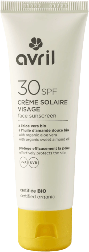 Crème solaire visage SPF 30