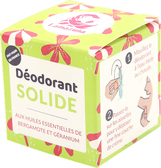Solid Deodorant Normal Skin Bergamot