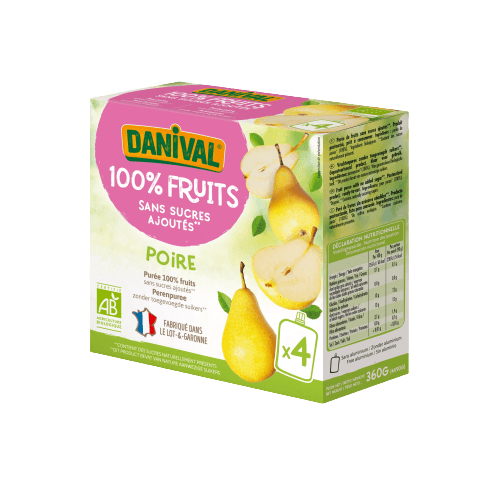 Compote Pear Kids Organic