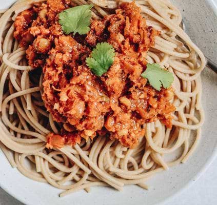 La Bolognaise vegan de Laetitia