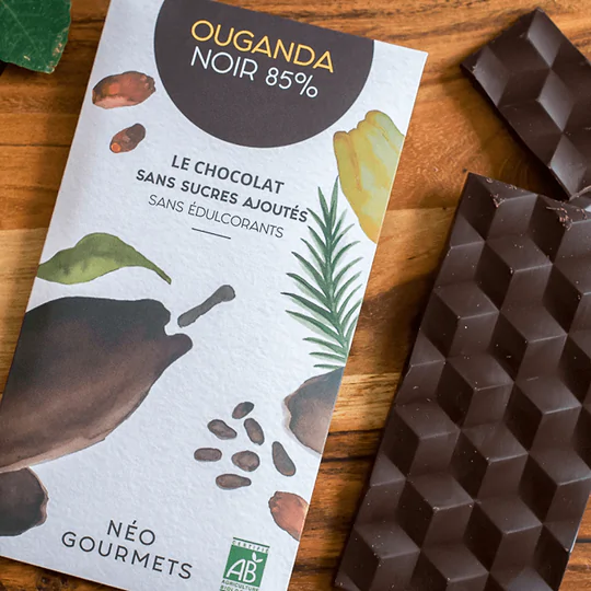 Dark Chocolate 85% No Sugar Added Organic