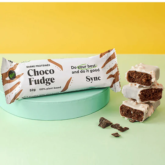 Barres Protéinées Vegan Choco Fudge