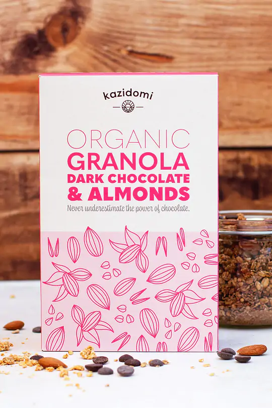 Granola Dark Chocolate & Almonds Organic