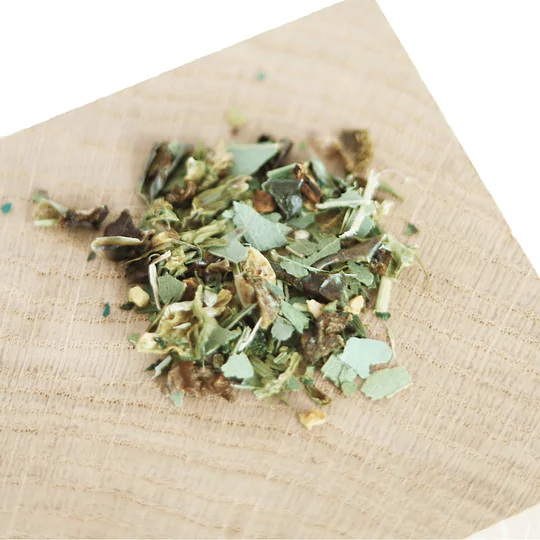 Salty Herbal Tea Green Pepper Eucalyptus  Supergreen