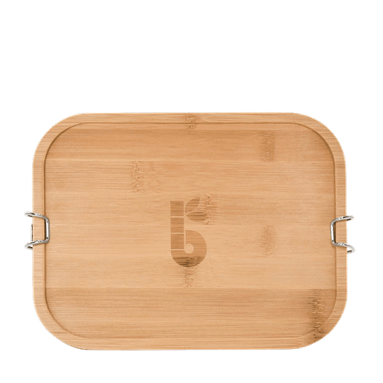 Stainless Steel Lunch Box Bamboo 800ml