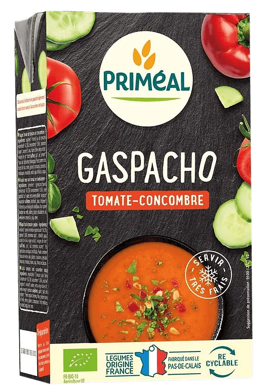 Gaspacho Tomates Concombres
