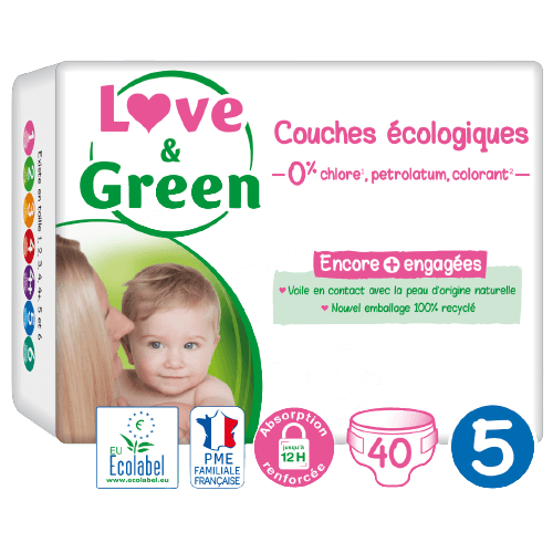 Love and Green  Couches écologiques Pure Nature - taille 1 –