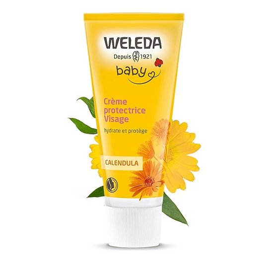 Weleda - Crème visage pour bébé Calendula - 200ml