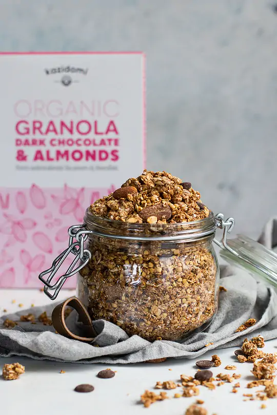Granola Dark Chocolate & Almonds Organic