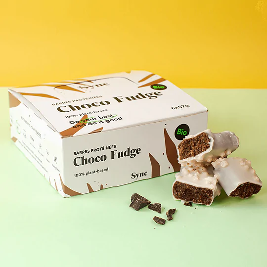 Choco Fudge Vegan Protein Bar Organic