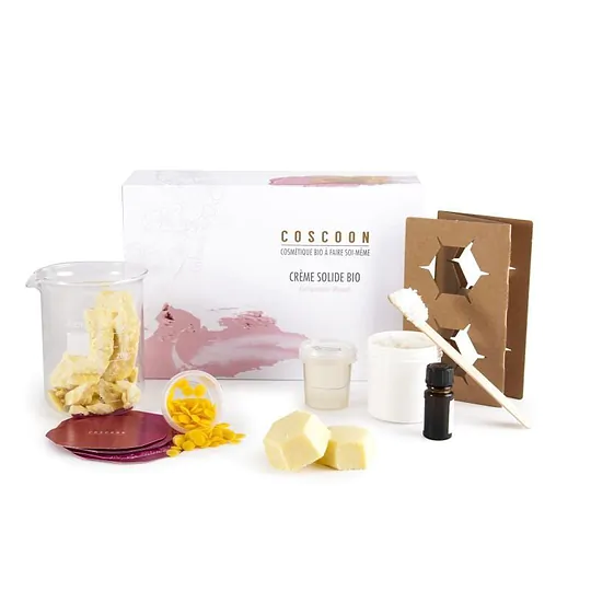 Box DIY solid cream perfume geranium rosat Organic