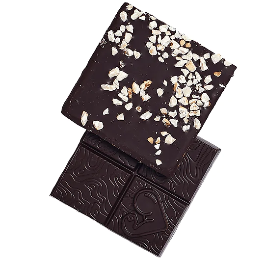 Box Dark Chocolates Hazelnut Keto Organic