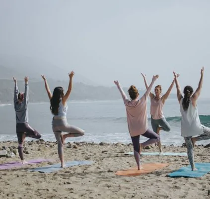 Spray désinfectant pour tapis de yoga