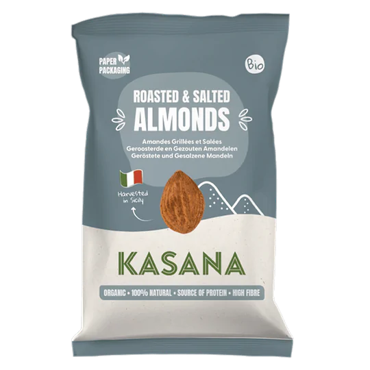 Salted roasted almonds Organic