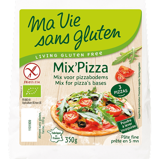 Mix Préparation pour Pizza Sans Gluten Bio