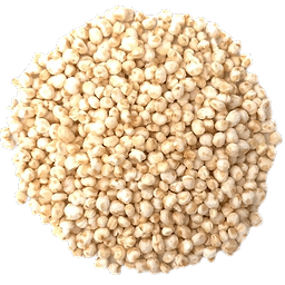 Gepofte quinoa in bulk