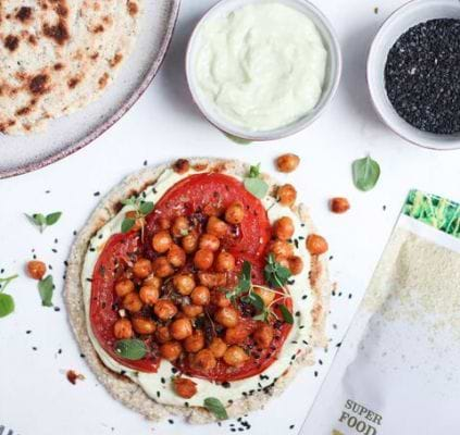 Naan bread au psyllium