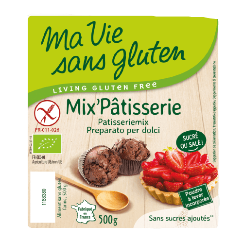 Gluten Free Pastry Preparation Mix Organic