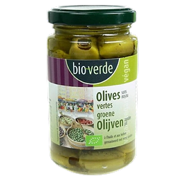 Stoned Green Olives Organic