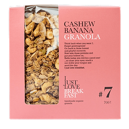 Granola met Cashewnoot Banaan