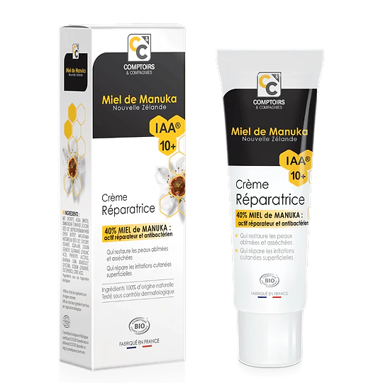 Crème Réparatrice Miel Manuka IAA10