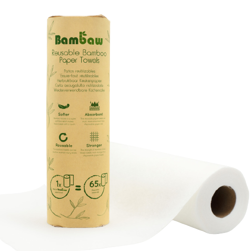 Essuie-Tout Réutilisable En Bambou Bambaw - La Fourche