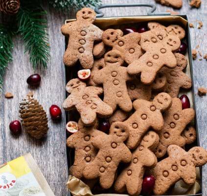 Biscuits de Noël au pain d'épices 