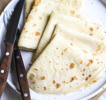 Crêpes à IG bas