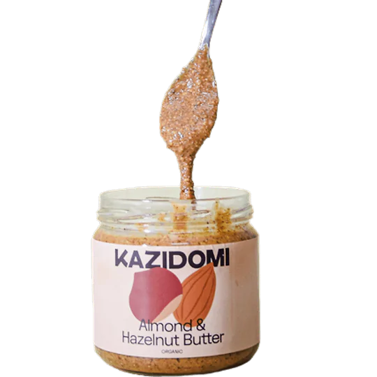 Roasted Almond Hazelnut Butter