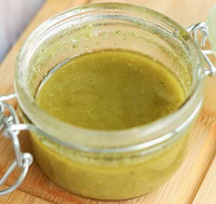 Vinaigrette au pesto