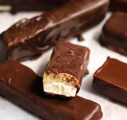 Twix glacés vegan