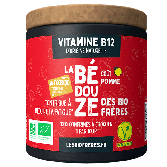 Vitamine B12 goût pomme (25 µg) x120