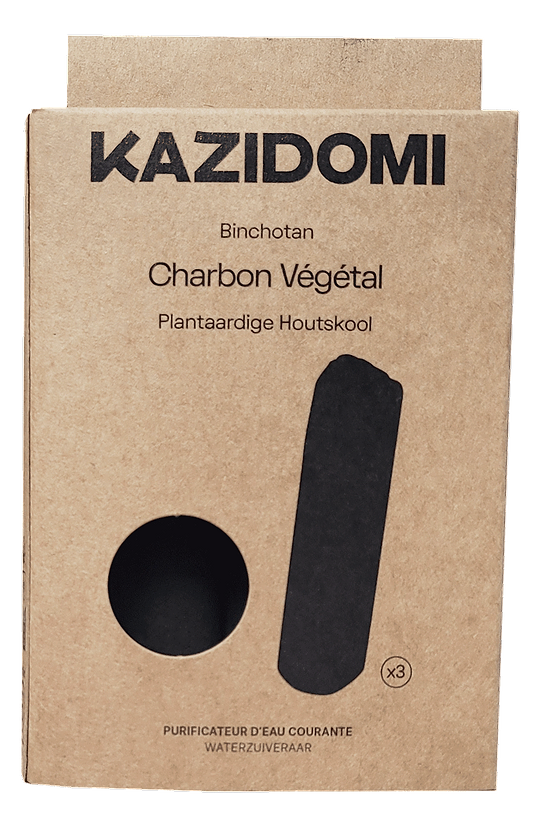 Set of 3 Binchotan Vegetable Charcoal