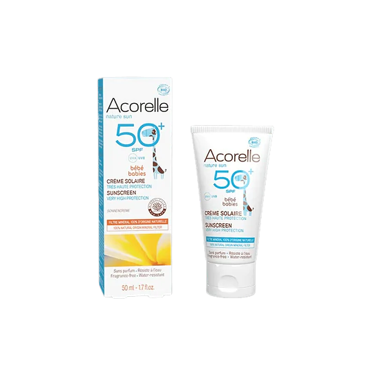 Zonnebrandcrème SPF50+ voor baby's 