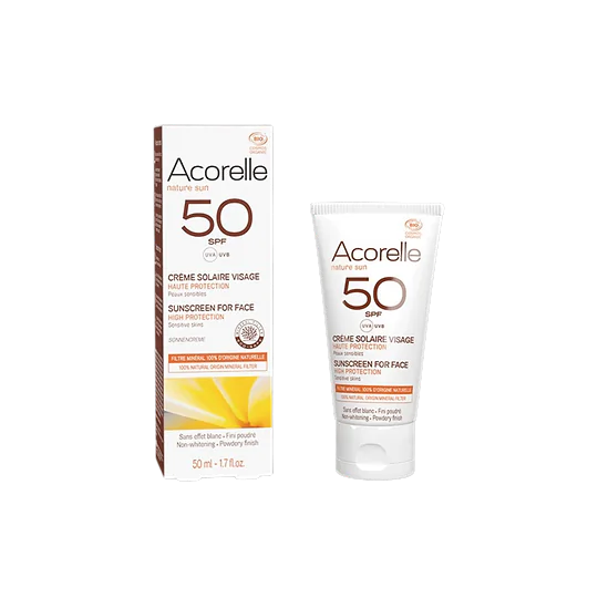 Crème Solaire Visage SPF50