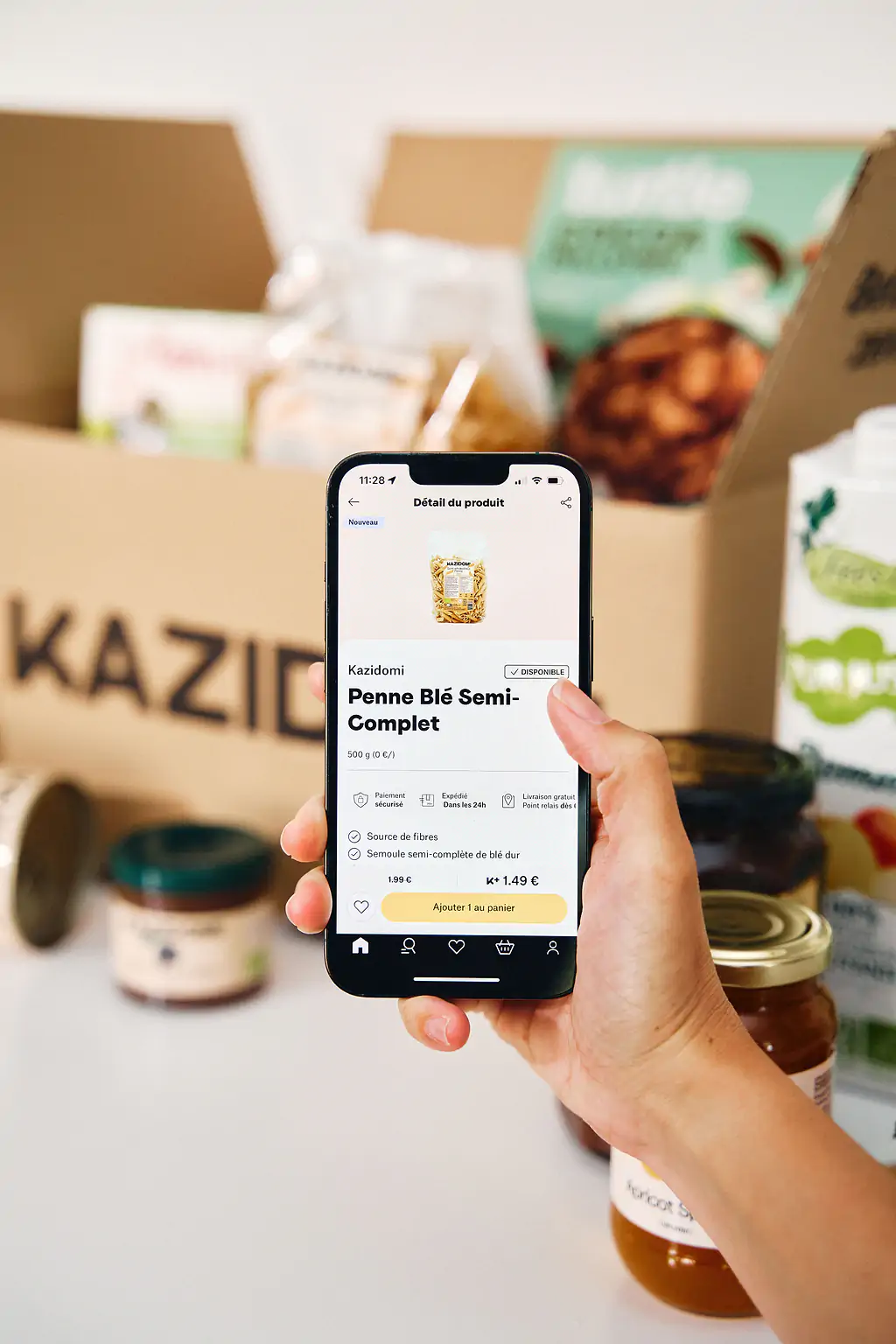 Your shopping? It's in the pocket !