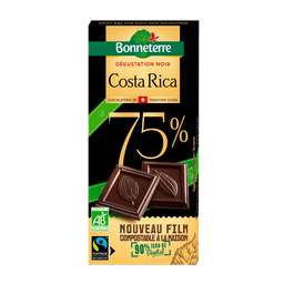 Chocolade Zwart Costa Rica 75%